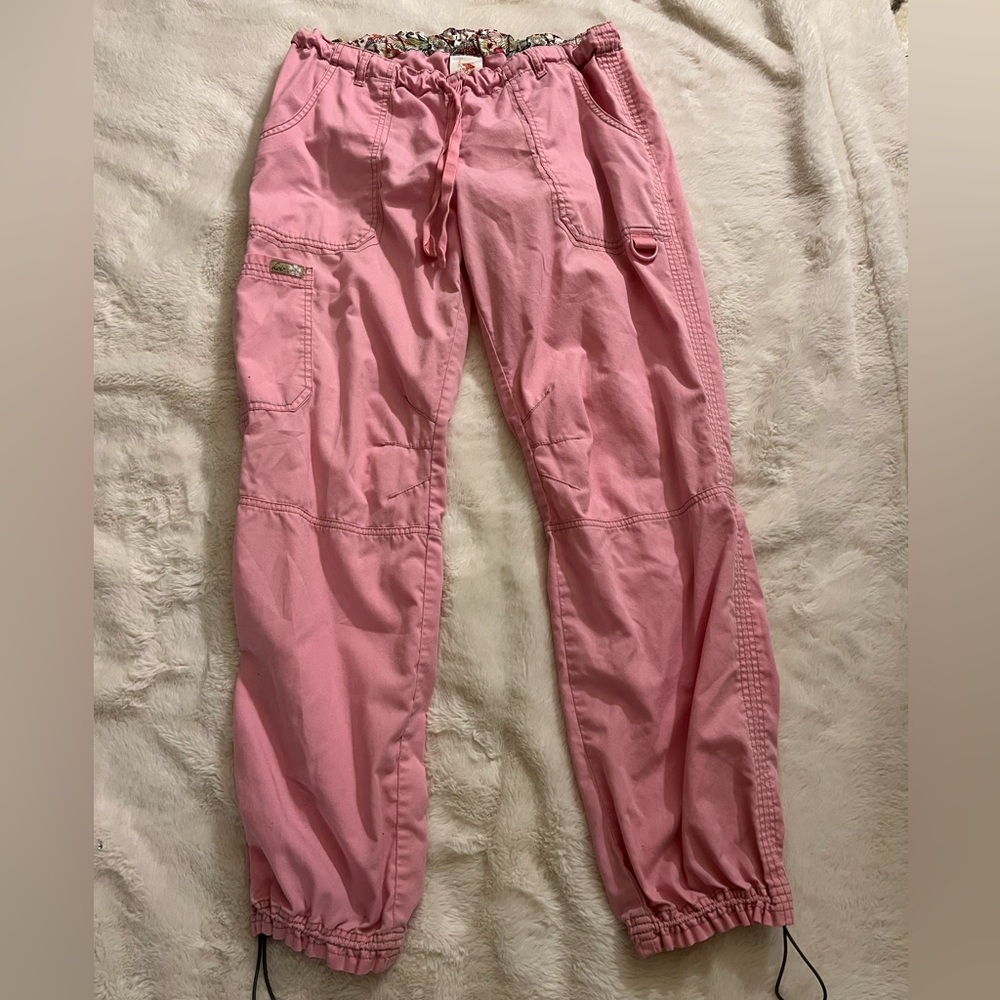 Pink Cargo Pants